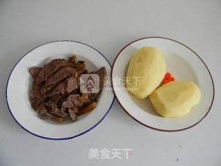 Stir-fried Beef Slices with Potatoes recipe