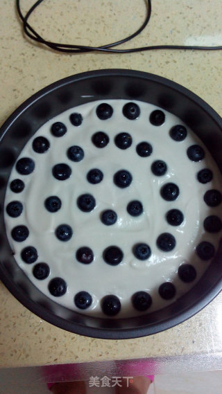 Blueberry Mirror Mousse Cake recipe