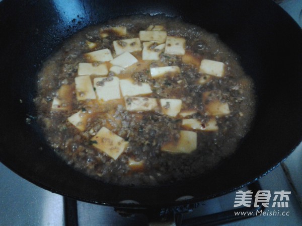 Tofu Roasted Minced Pork recipe