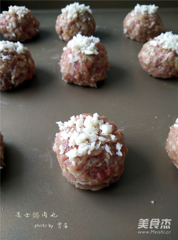 Cheese Baked Meatballs recipe