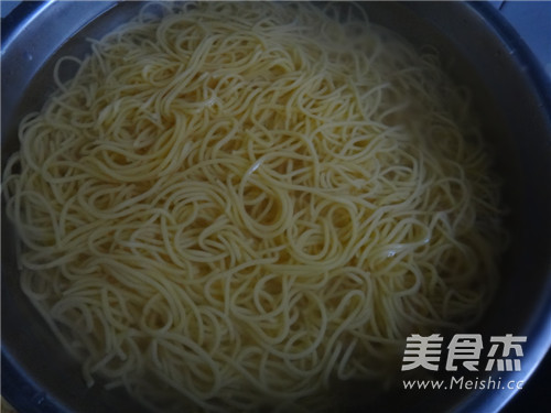 Korean Cold Cornmeal Noodles recipe