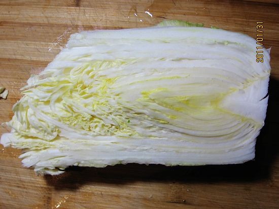 Garlic Mixed with Meat recipe