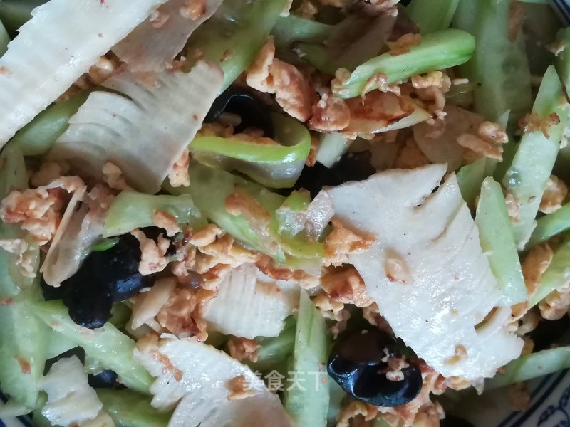 Vegetarian Fried Cucumber recipe