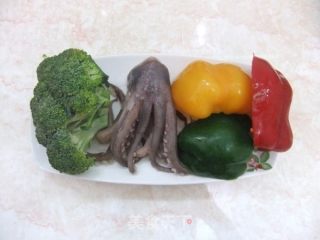 Broccoli Squid Head recipe