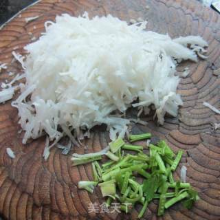 Boiled Shredded White Radish recipe