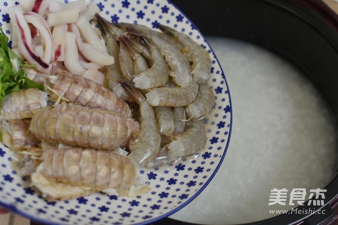 Seafood Congee recipe