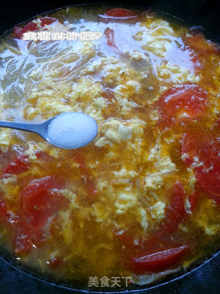 Tomato Whitebait Egg Soup recipe