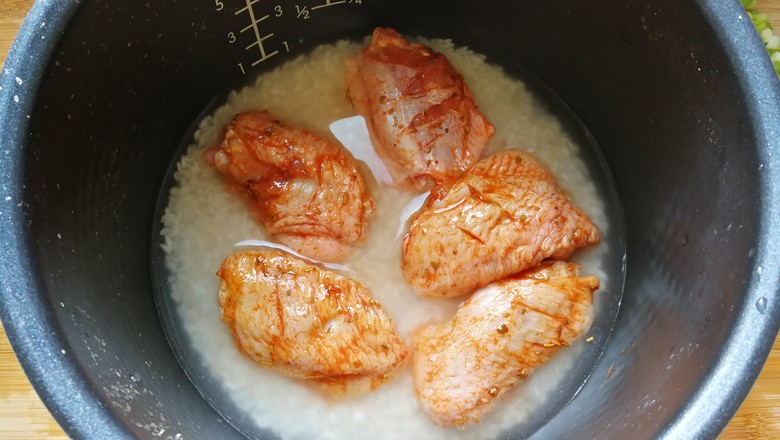 Chicken Wings Braised Rice recipe
