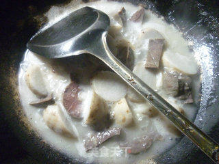 Pork Lung Boiled Taro recipe