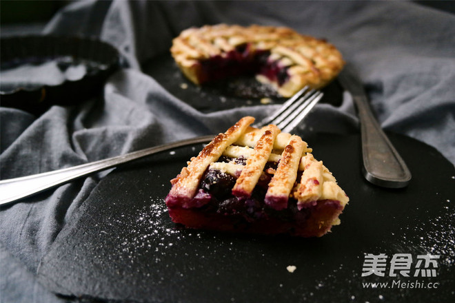 Condensed Milk Blueberry Pie recipe