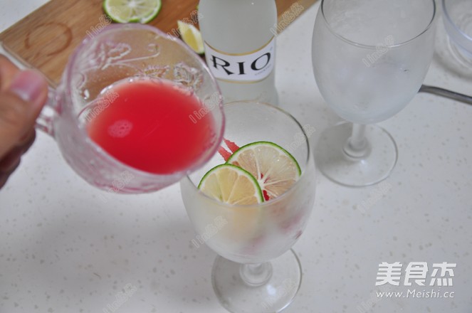 Watermelon Lime Cocktail recipe