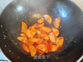 Sweet and Sour Fish with Radish recipe