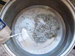 Yizhi Wufa—walnut Black Sesame Sago recipe