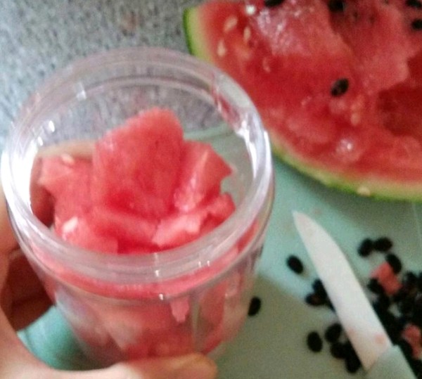 Bright Red Watermelon Juice recipe