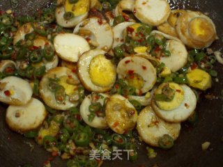 Spicy Scrambled Money Egg recipe