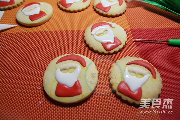 Santa Icing Cookies recipe