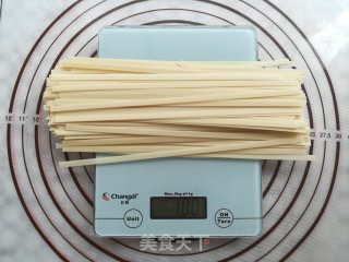 Wide Core Cold Noodles recipe