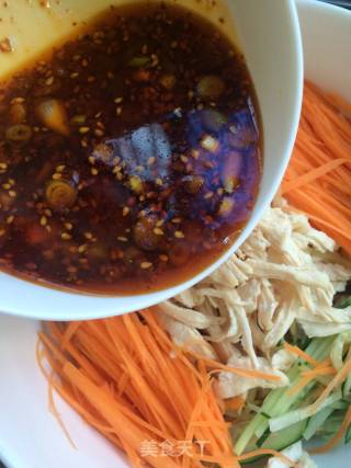 Spicy Shredded Chicken recipe