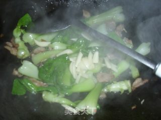 Shanghai Green Fried Pork recipe