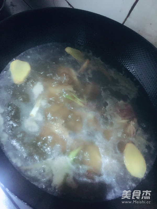 Yam Pork Ribs Soup recipe