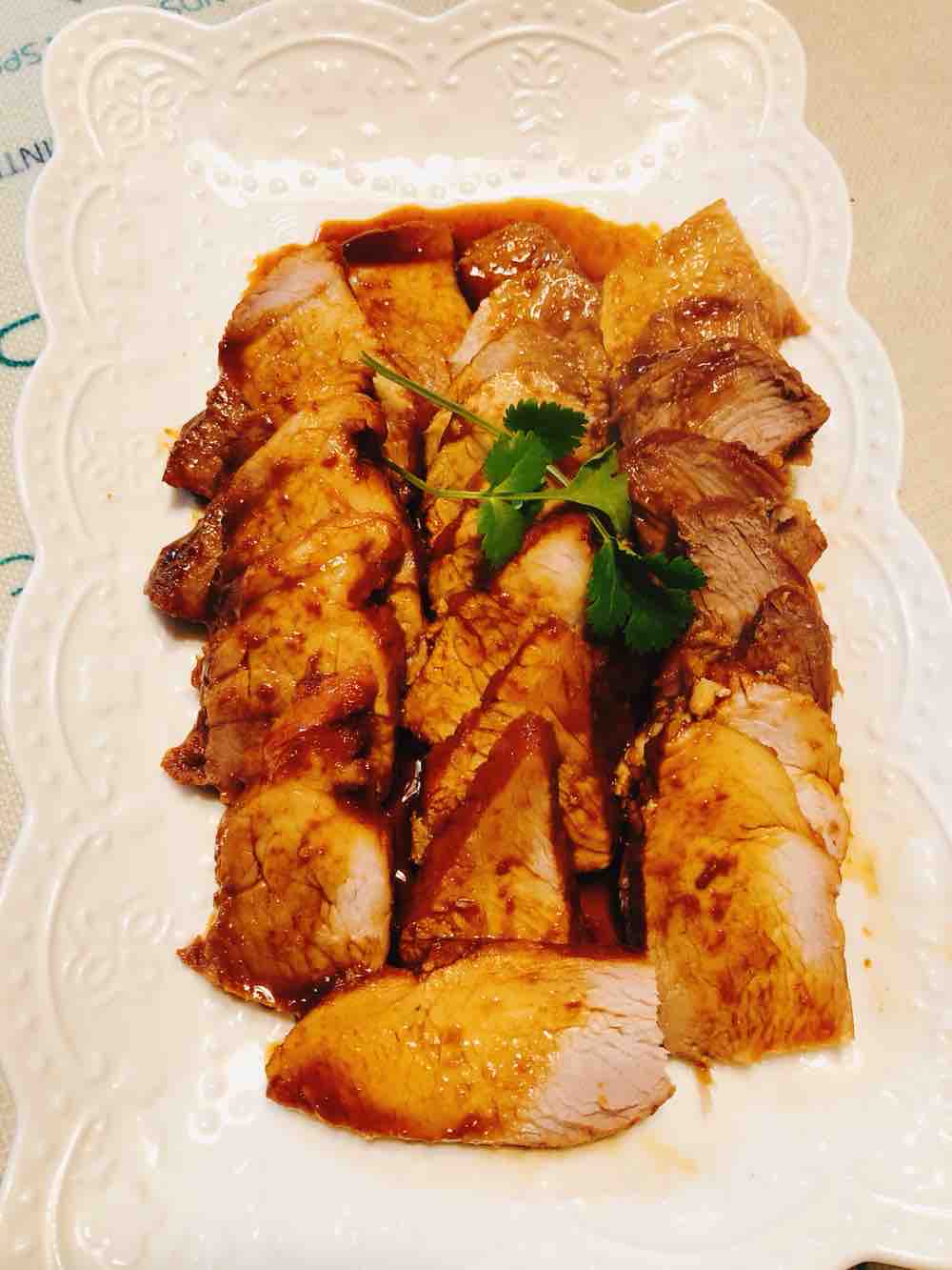Rice Cooker Honey Sauce Barbecued Pork