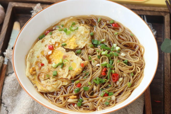 Poached Egg Noodles recipe