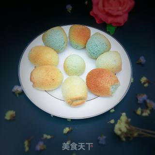 Color "egg" Cake recipe