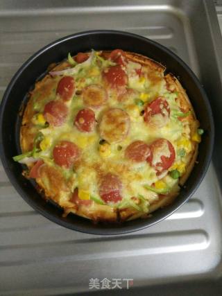 Colorful Pizza recipe