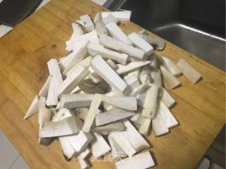 Stir-fried King Pleurotus recipe