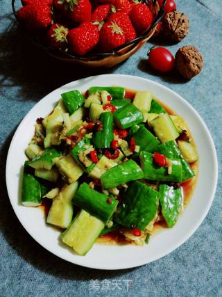 Hot and Sour Cucumber recipe