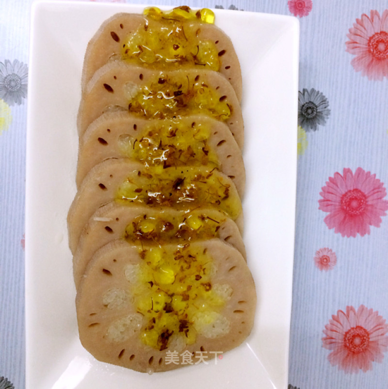 Osmanthus Sweet Lotus Root recipe
