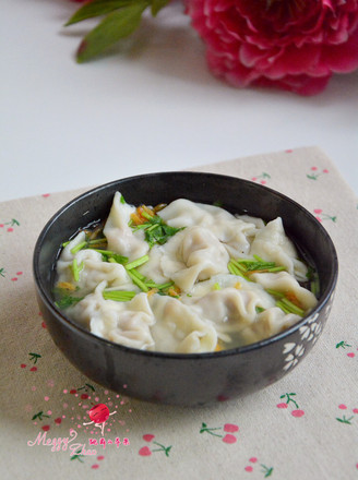 Beef and Cabbage Wonton recipe
