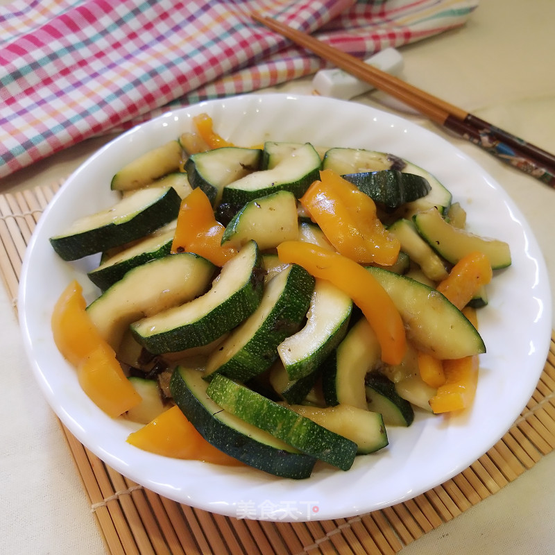 Stir-fried Italian Melon with Olive Vegetables recipe