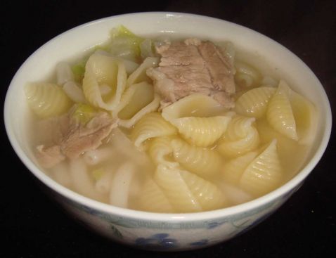 Shell Soup Noodles recipe