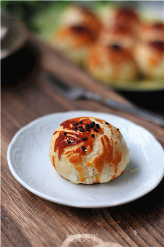 #四session Baking Contest and is Love to Eat Festival#purple Sweet Potato Egg Yolk Crisp recipe