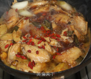 [liaoning] Braised Chicken Wings with Chestnuts recipe