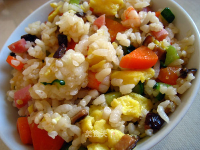 Kid's Lunch-colorful Fried Rice