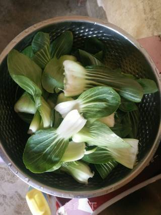 Stir-fried Mushrooms with Green Vegetables recipe