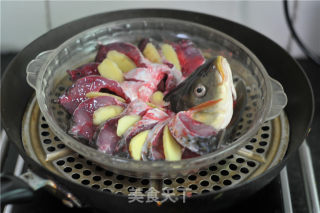 [hunan] Chinese New Year Banquet-peacock Kaiping Fish recipe