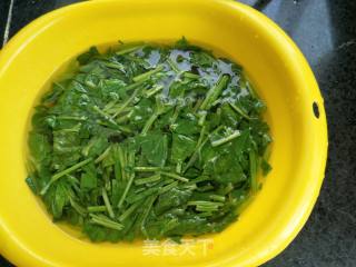 Spinach with Mustard Oil recipe