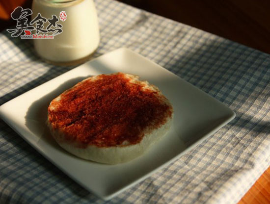 Baked Steamed Buns with Rose Fermented Bean Curd recipe