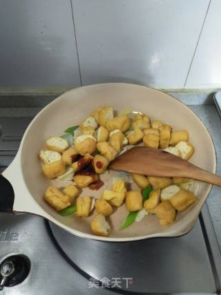 Stir-fried Broccoli with Tofu recipe