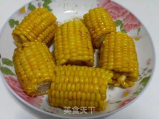 Microwave Grilled Corn recipe