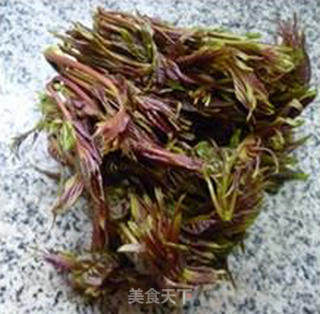 Lamb's Tail Bamboo Shoots Mixed with Chrysanthemum Buds recipe