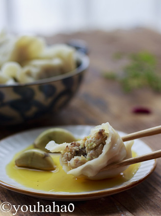 Shiitake and Cabbage Dumplings recipe