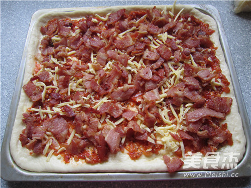 Large Square Pizza with Seafood recipe