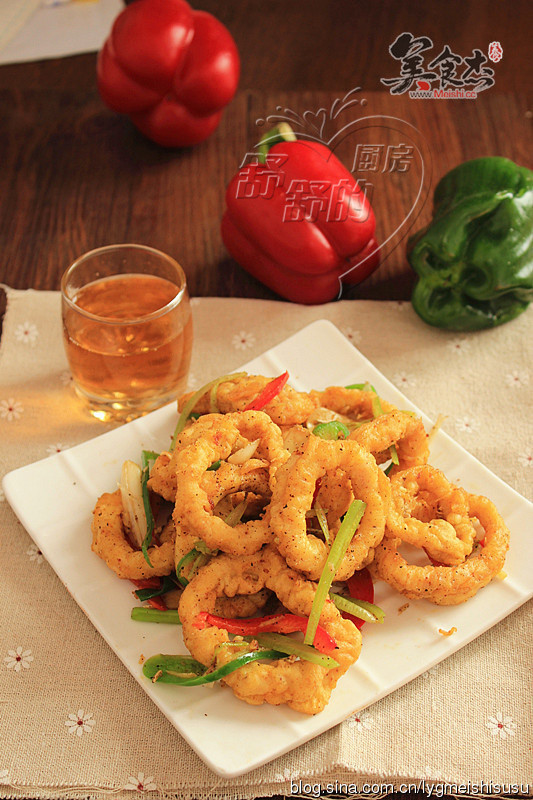 Flavored Squid Rings recipe