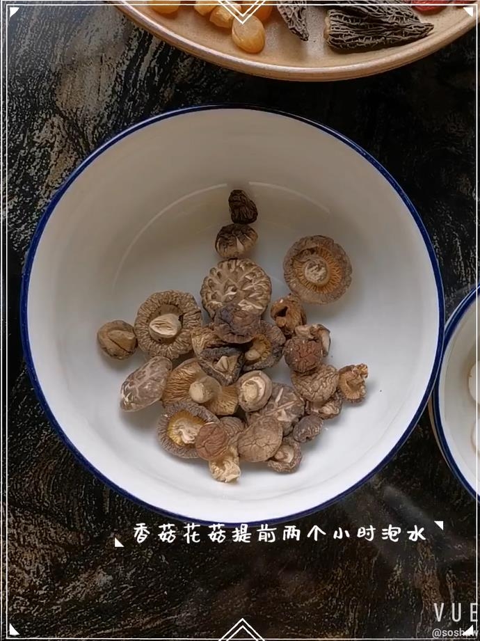 Morel, Mushroom and Pork Rib Soup recipe