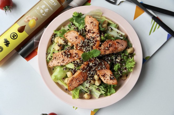 Original Lux Quinoa-salmon Quinoa Salad recipe