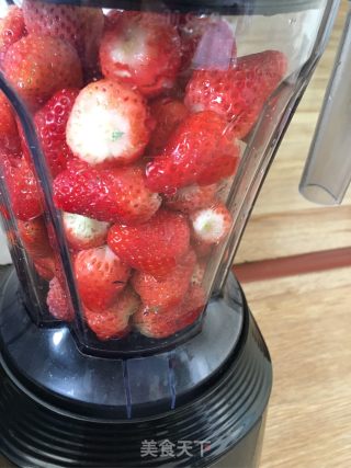 Strawberry Yam Puree recipe